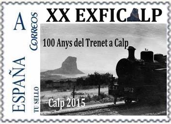 , Exposición filatélica XX EXFICALP 2015 y &#8220;100 anys del Trenet a Calp&#8221;, Mario Schumacher Blog